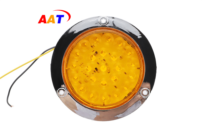 AAT-RL2405H New Products 12V 24V Truck Tail Light IP65 Waterproof Round 4 inch Led Tail Lights For Trucks Trailers