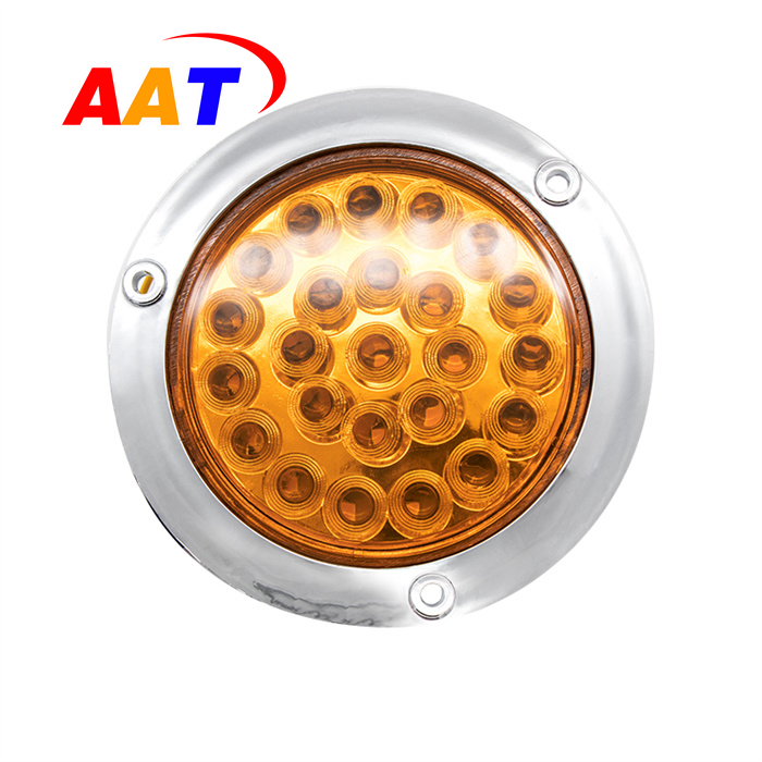 AAT-RL2407H Waterproof Stainless Steel Truck Led Tail Light Universal Car Led Lights