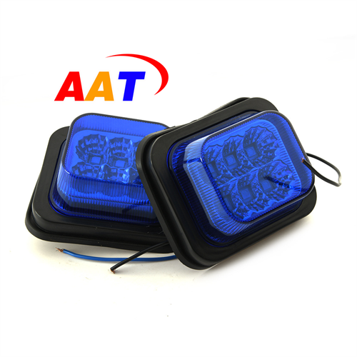 AAT-ML101-6 6 Bead 12V/24V/10V-30V Customized Waterpoof Led Side Marker Light Car Side Lights