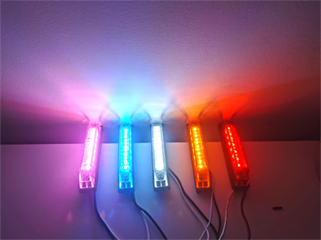 FAROL LED AAT-ML201-6 Color Rojo/Ambar/Blanco/Azul /Verde