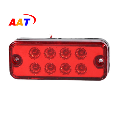 AAT-ML211-8  8 LED Side Marker Light Signal Lamp Tail Light Clearance Indicator Truck Trailer Lorry Caravan Bus Waterproof