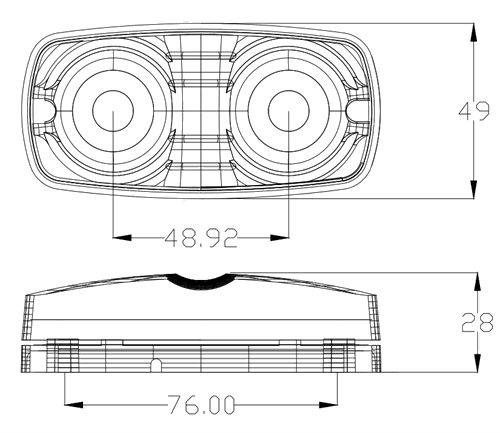 AAT-ML303-16 Led Truck Light 16LED