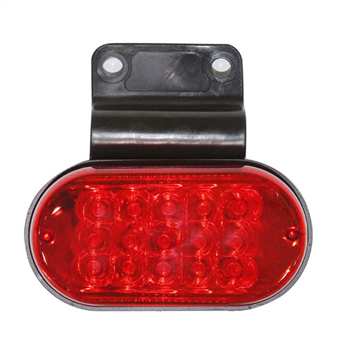 AAT-ML306-15 15LEDs Oval Shape Amber Red White Blue Green LED Side Marker Lights for Trucks Trailers