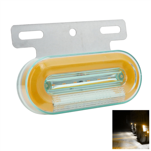 AAT-ML314-12 NEW 24V Light Guide LED Side Marker Warning Clearance Light for Car Truck Trailer Tail Light