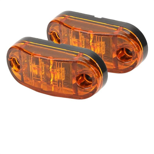 AAT-ML401-2 2led Side Marker Indicator Light 12v/24v Vehicle Bus Truck Trailer Lamp