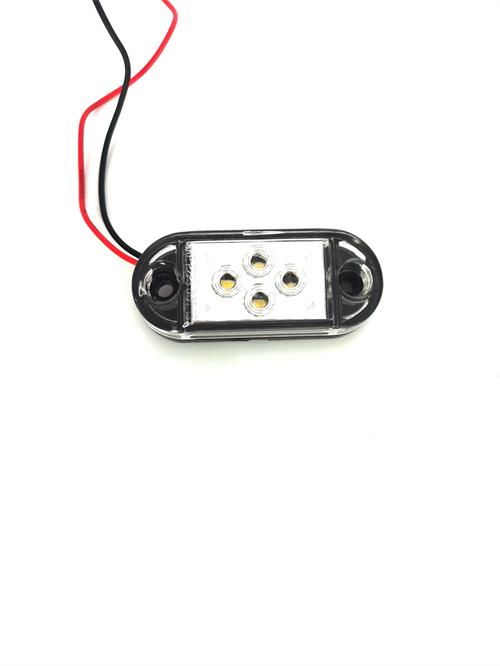 AAT-ML404-4 dot led trailer lights 12-24v Amber Led Side Marker Lights Side Clearance Light