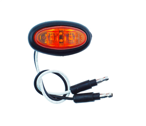 AAT-ML412-2 0.8 inch Mini Oval LED Marker & Clearance Light, truck marker lights