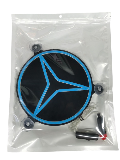 AAT-LZ2525M Automobile accessories capable of being adsorbed on automobile glass and supporting customized three-pointed star LED strip lamp neon atmosphere lamp