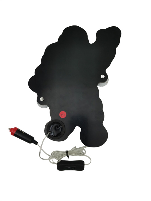 AAT-LZ28521 Los accesorios de automóviles se pueden adsorber en el vidrio del automóvil, el color es opcional para soportar la lámpara de atmósfera de neón de la barra de dibujos animados LED personalizados.