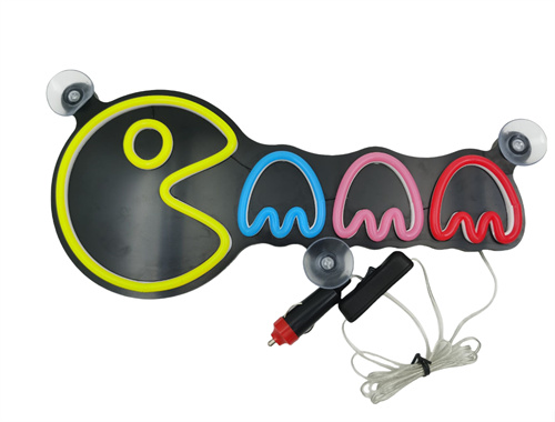 AAT-LZ3514 Adsorbible en el color del vidrio del automóvil opcional y soporta lámparas de barras de LED amarillas personalizadas Neón accesorios de automóviles para lámparas de atmósfera