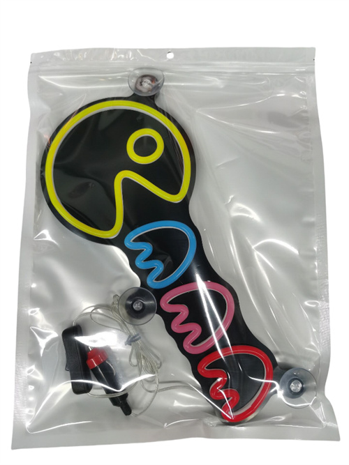 AAT-LZ3514 Adsorbible en el color del vidrio del automóvil opcional y soporta lámparas de barras de LED amarillas personalizadas Neón accesorios de automóviles para lámparas de atmósfera