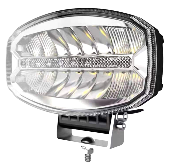AAT-FL23-02 LED model top square work light fog light color can be amber and white truck fog light two-color work light LED ceiling lamp.