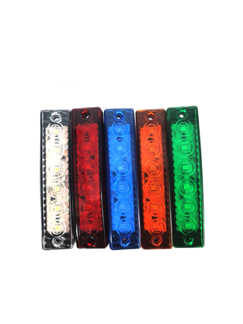 AAT-ML203-6 6 LED 12-24V camión remolque luz lateral camión luz trasera señal de seguridad luz de advertencia