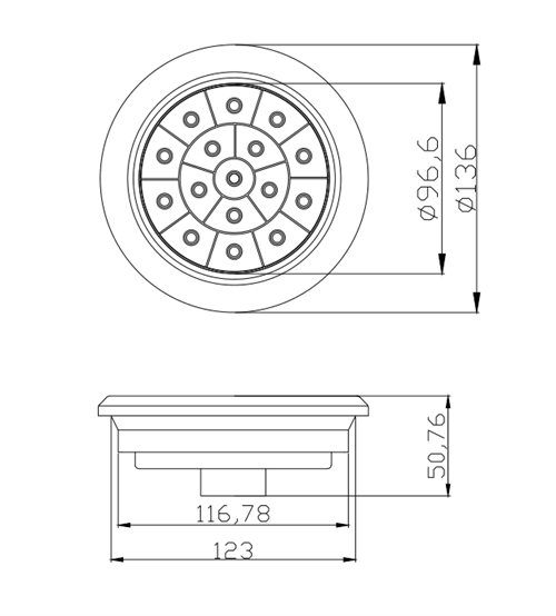 AAT-RL1601S 16LED 4