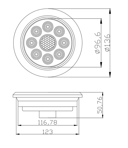 AAT-RL901S 9LED  4
