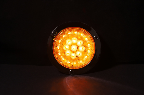 AAT-RL2402H 24LED 4 Inch Round LED tail light For Car Bus Trailer Truck tail light accessories