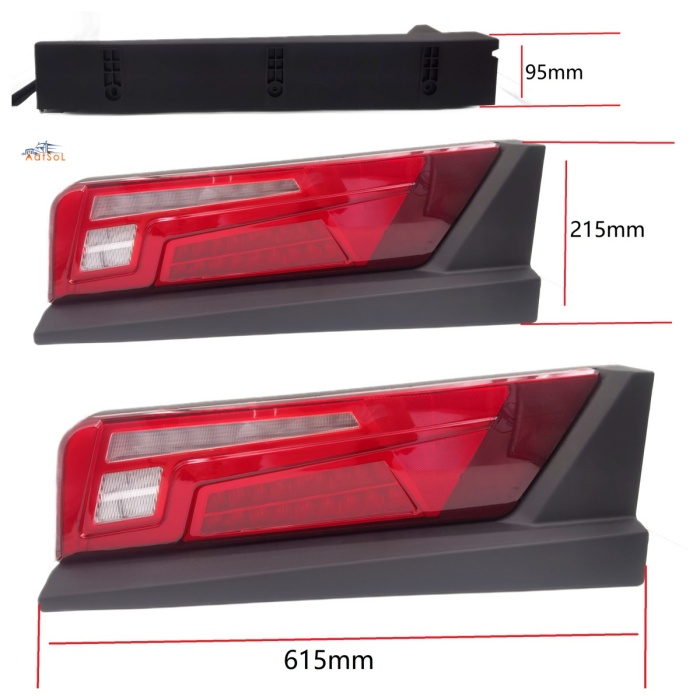 AAT-R5016-56 10-30V LED rear reversing lights, brake lights and turn signals for cars and trucks