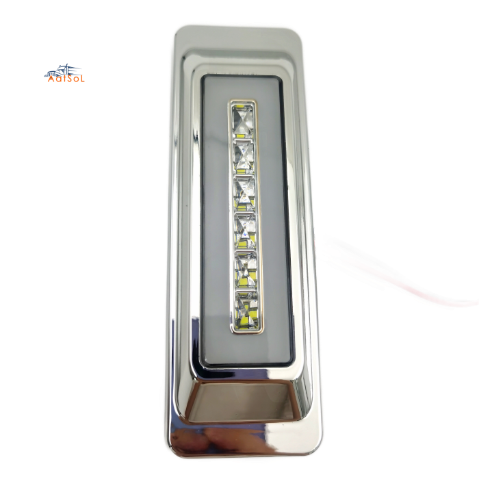 AAT-ML803-24A Farol foco faro plafon cucuya lateral 10-30V 24LED ambar rojo blanco azul verde para camion remolque RV bus Alta baja luz