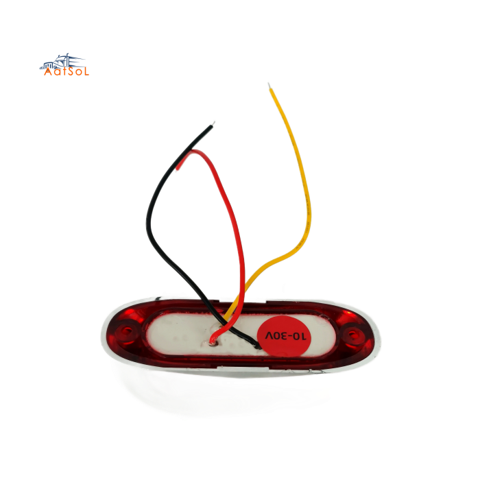 AAT-ML428-9 Truck 5LED strobe light, plastic 10-30V ultra-thin side warning light, stroboscopic light