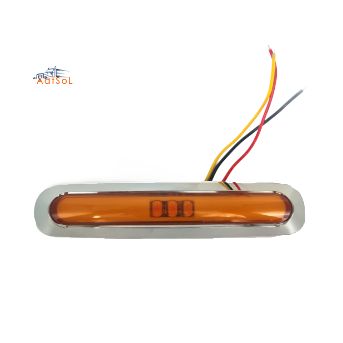 AAT-ML429-15 15Led Truck Lorry Trailer Lamps LED Side Outline Lamp E-mark Side Light Red White Amber 10-30v Side Marker