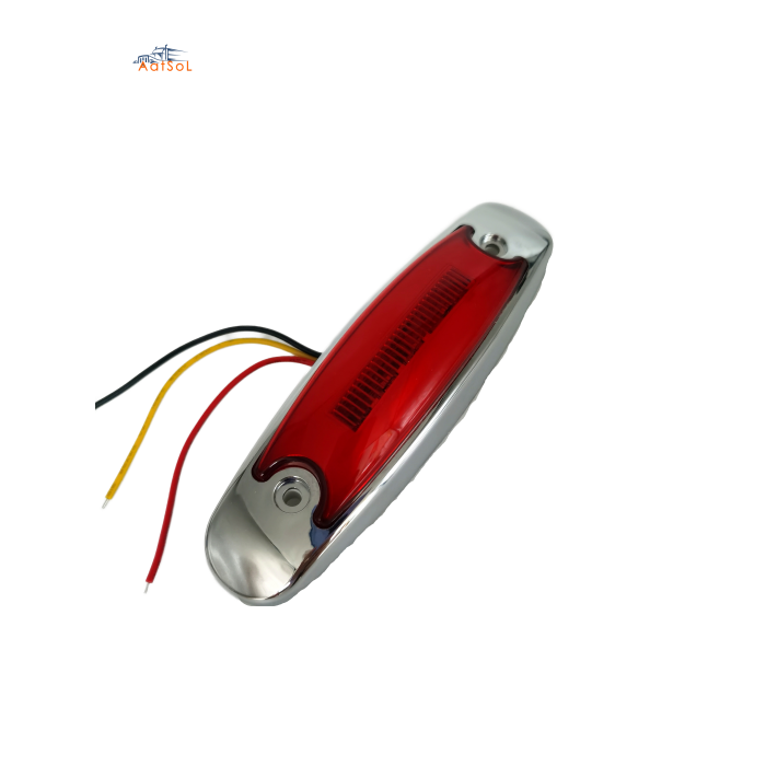 AAT-ML609-16 Truck high-intensity side lights, LED lights, width indicator lights, truck lights, flashing ultra-bright, modified vehicle lights, 10-30V universal
