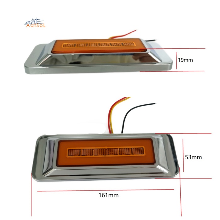 AAT-ML818-24 Led Side Marker Lights for Trailer Trucks Caravan Side Clearance Marker Light Lamp 10-30V