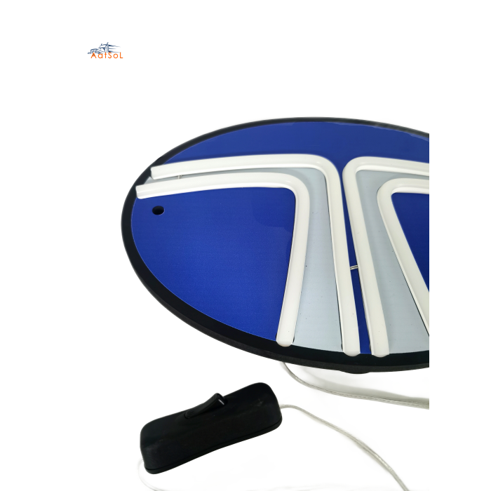 AAT-LZ25165 Neon Light 10-30V Available colors FOR TATA 25*16.5CM  with cigarette lighter