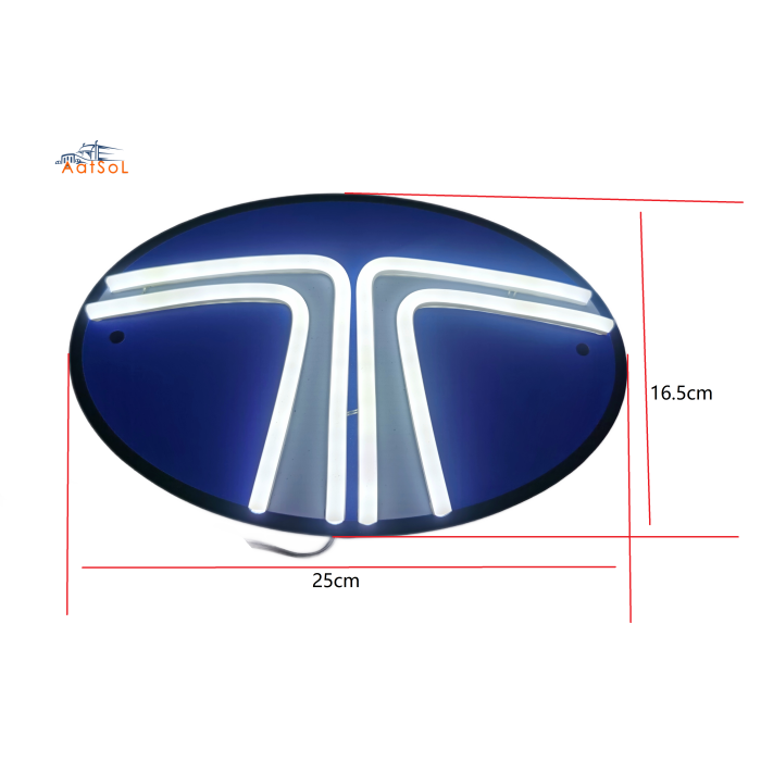 AAT-LZ25165 Neon Light 10-30V Available colors FOR TATA 25*16.5CM  with cigarette lighter