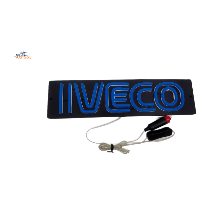 AAT-LZ3569 Neon Light 10-30V Available colors FOR IVECO 35.6*9CM with cigarette lighter