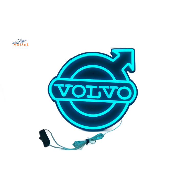 AAT-LZ29826 Neon Light 10-30V Available colors FOR VOLVO 29.8*26CM with cigarette lighter