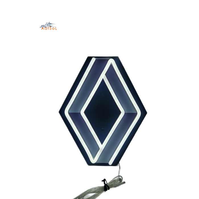 AAT-LZ2025 Neon Light 10-30V Available colors FOR RENAULT 20*25CM with cigarette lighter