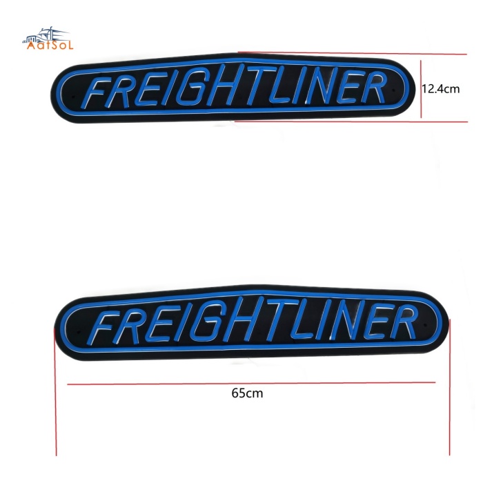 AAT-LZ65124 Neon Light 10-30V Available colors for FREIGHTLINER  65*12.4CM with cigarette lighter