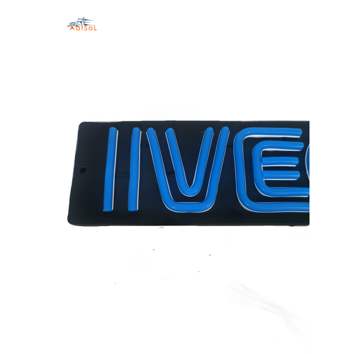 AAT-LZ3569 LUZ NEON LOGO Color disponible  Sirve para IVECO 35.6*9CM  con encendedor de cigarrillos