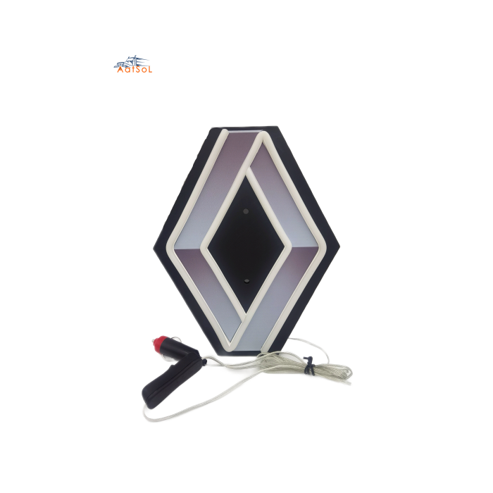 AAT-LZ2025 LUZ NEON LOGO Color disponible  Sirve para RENAULT 20*25CM  con encendedor de cigarrillos