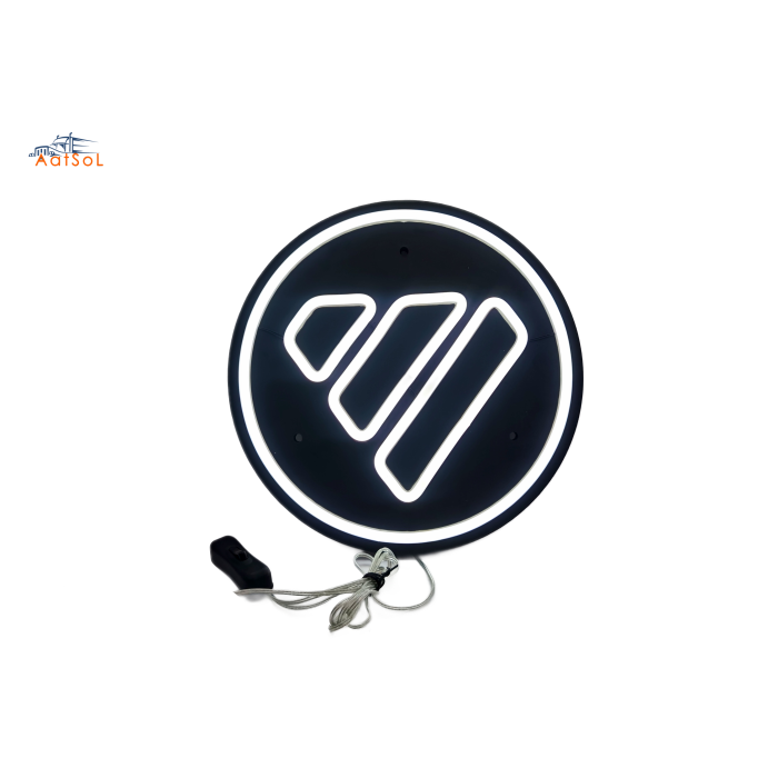 AAT-LZ2525FT Neon Light 10-30V Available colors FOR FOTON 25*25CM  with cigarette lighter