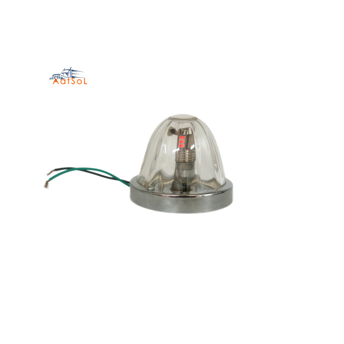 AAT-ML433-15R Luces de Posición Laterales Personalizadas para Decoración Exterior e Interior con Lente de Cristal y Diseño de Sandía de 12V  CC para Visera de Camión y Filtro de Aire