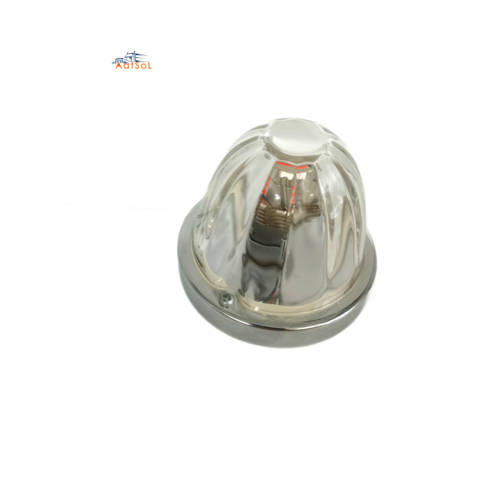 AAT-ML433-15R Luces de Posición Laterales Personalizadas para Decoración Exterior e Interior con Lente de Cristal y Diseño de Sandía de 12V CC para Visera de Camión y Filtro de Aire