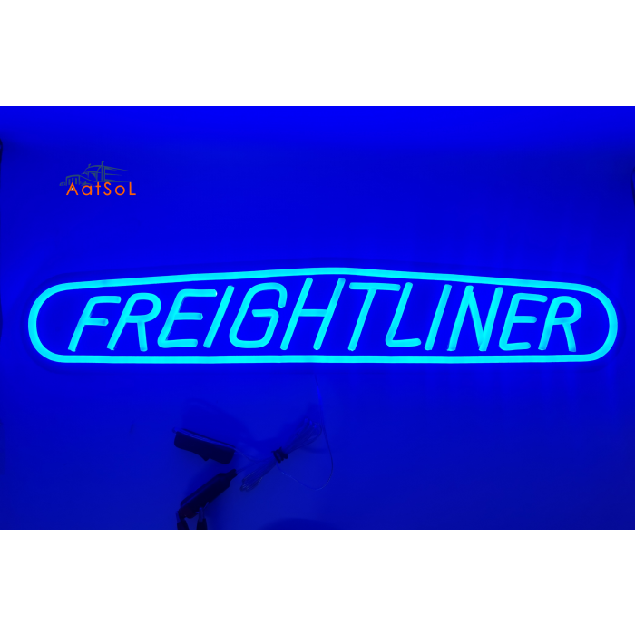 AAT-LZ65124 Neon Light 10-30V Available colors for FREIGHTLINER  65*12.4CM with cigarette lighter