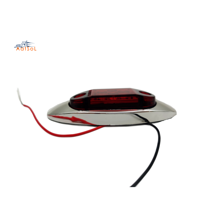 AAT-ML408-4 Universal Auto Body Lamps Small Size Iron Plate Side Lamps Durable Position LED Lights