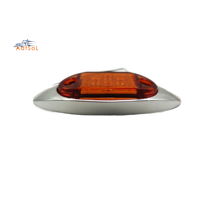 AAT-ML408-4 Universal Auto Body Lamps Small Size Iron Plate Side Lamps Durable Position LED Lights