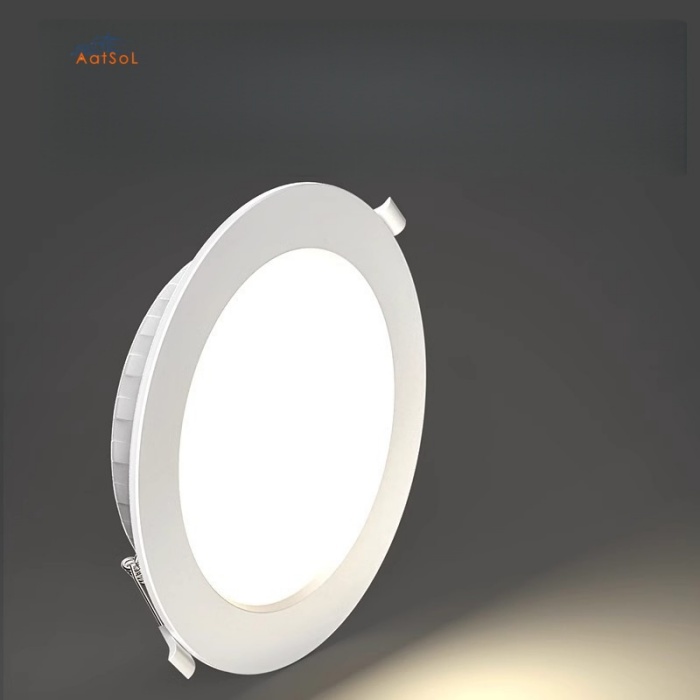 AAT-DY012 Exclusive DC12-24V Low-Voltage LED Panel Lights, Surfacing and Recessed, Solar Downlights for Ships, Yachts and Recreational Vehicles