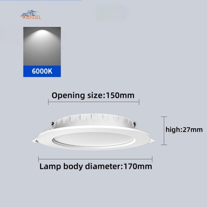 AAT-DY012 Paneles LED de bajo voltaje exclusivos de 12-24V , de superficie y empotrados, con luces solares para barcos, yates y vehículos recreativos.