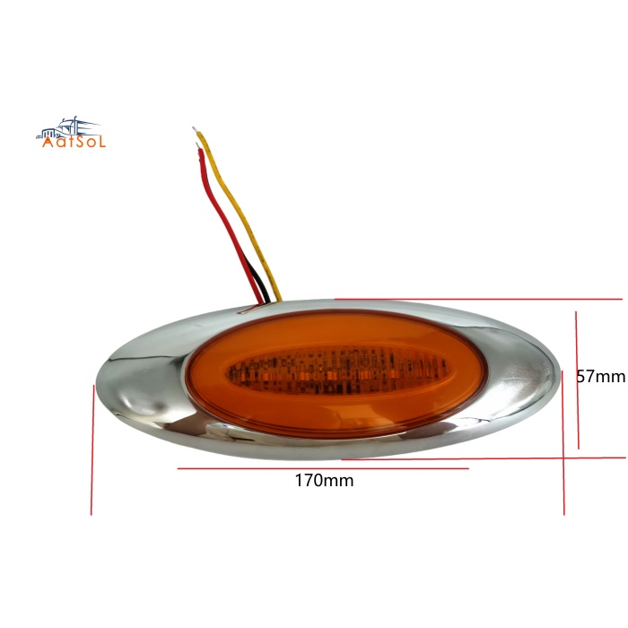 AAT-ML610-18 New truck side lights, truck signal side lights, cruise ship indicator lights, truck outline lights, and grille lights