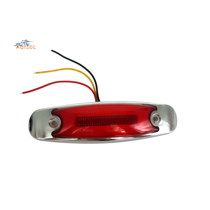 AAT-ML609-16 Truck high-intensity side lights, LED lights, width indicator lights, truck lights, flashing ultra-bright, modified vehicle lights, 10-30V universal