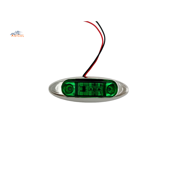 AAT-ML409-6 New 6LED Side Marker Light Clearance Lamp Car Truck Trailer Side Marker Indicator Blinker Signal Light Lamp