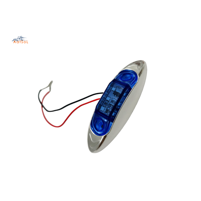 AAT-ML409-6 New 6LED Side Marker Light Clearance Lamp Car Truck Trailer Side Marker Indicator Blinker Signal Light Lamp