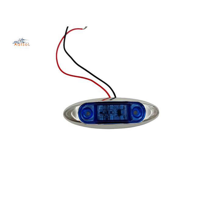 AAT-ML409-6 New 6LED Side Marker Light Clearance Lamp Car Truck Trailer Side Marker Indicator Blinker Signal Light Lamp