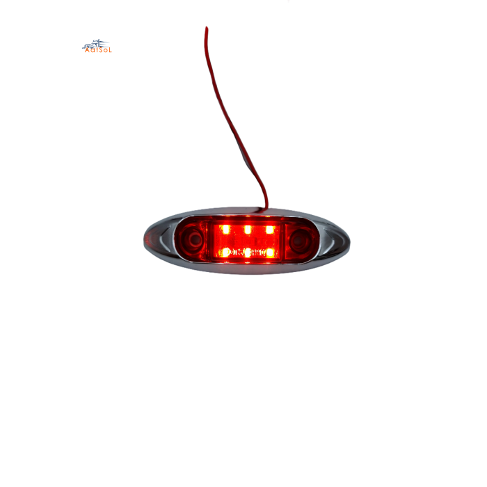 AAT-ML409-6 New 6LED Side Marker Light Clearance Lamp Car Truck Trailer Side Marker Indicator Blinker Signal Light Lamp
