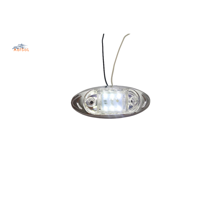 AAT-ML434-6 Side LED Marker Light for Truck and Trailer Clearance Light Red 10-30V 6LED  Auto Marker Lamp