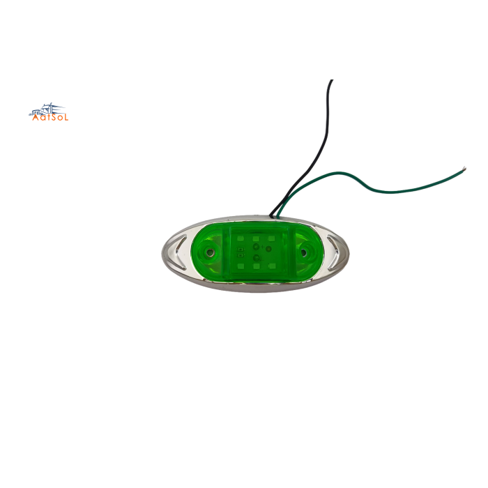 AAT-ML434-6 Side LED Marker Light for Truck and Trailer Clearance Light Red 10-30V 6LED  Auto Marker Lamp